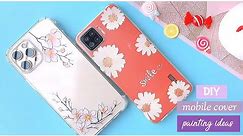 Two amazing Mobile Cover painting with nail polish / wonderful DIY Crafts for your phone