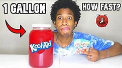 Drinking a GALLON of Kool-Aid Fast!