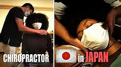 DANCER Gets Adjusted by CHIROPRACTIC DIRECTOR in JAPAN | NICE BACK CRACKS