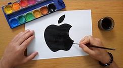 How to draw the Apple logo 2022