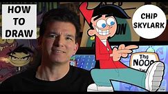 How To Draw Cartoons ft. CHIP SKYLARK & Butch Hartman! | Butch Hartman