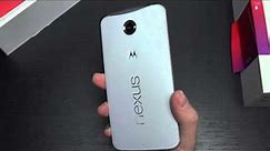 Motorola Nexus 6 Unboxing