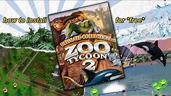 How I Downloaded Zoo Tycoon 2 *FOR FREE*