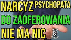 NARCYZ - NIE MA NIC DO ZAOFEROWANIA - NARCYSTYCZNE ZABURZENIE #narcyz #socjopata #psychopata #npd