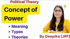 Power - Meaning and Definition - Political Theory