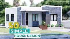 A Small House Design (50 sq.m.)