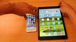 iPhone 6 iOS 8 vs iPad Air iOS 7 Which is Faster?