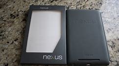 Nexus 7 Official Travel Case (Dark Grey) Unboxing and Review