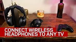 4 ways to connect wireless headphones to any TV (CNET How To)