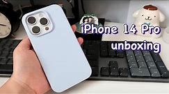 iPhone 14 Pro Silver unboxing | compare with iPhone 13| Size comparison | Spigen case