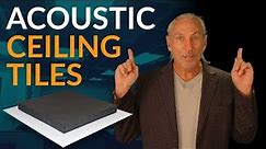 Acoustic Ceiling Tiles - www.AcousticFields.com
