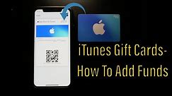 itunes gift cards-how to add funds