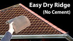 How to Replace Ridge Tiles - Fit a Dry Hip Ridge