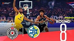 Partizan bounces back to defeat Maccabi! | Round 8, Highlights | Turkish Airlines EuroLeague