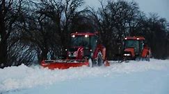 Zimní údržba traktory Zetor a CASE