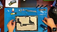 Microsoft Surface Pro 4 5 6 touchscreen not working after opening. Tips to avoid damaging flex cable