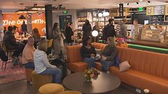 "Friends" fans pack new Central Perk Coffeehouse in Boston