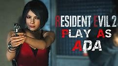 Resident Evil 2 Remake Mod - Ada replaces Claire - Play as Ada Wong 1440p60