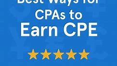 7 Best Ways to Earn CPE for CPAs in 2024