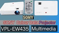 Sony Projector VPL EW435 | Colour Data Projector LCD Without Tuner | Sony | Sony Electronics
