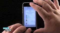 iPhone 5C Quick Tips - How to Take a Screen Shot