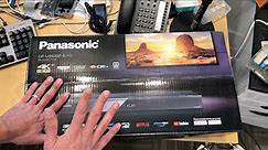 Panasonic DP-UB820 4k Blu-ray Player unboxing
