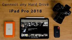 Connect Any Hard Drive to the iPad Pro 2018 | USB-C | Gnarbox | 4K