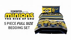 Minions Kids Bedding Bed In A Bag - Full Size