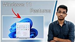 Windows 11 - Features | HINDI