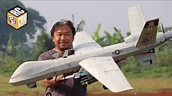 DIY Build MQ-9 Reaper UAV Drone - Foam RC plane 2500 mm