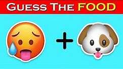 Guess The Food By Emoji 🍔🍕 | Food Emoji Quiz 🍰