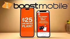 Boost Mobile $25 Unlimited plan - Worth it?
