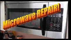 Samsung Microwave Turns on but Doesn't MICRO - WAVE FIX!
