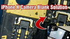 iPhone X Kamera Belakang Black Screen || iPhone X Camera Blank Solution 1000% Fix