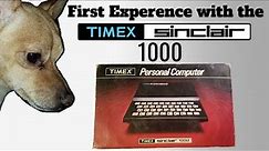 First Experience with a Timex Sinclair 1000