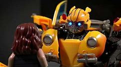 BUMBLEBEE in LEGO TRAILER - TRANSFORMERS Stop Motion Animation