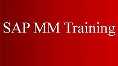 SAP ECC MM Training - Overview of Procurement Processes (Video 2) | SAP MM Material Management