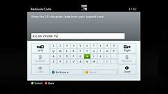 How To Reedem Your Xbox 360 Digital Game Code On Xbox Live