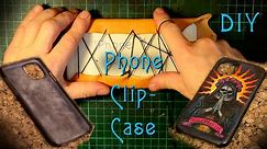 DIY Leather Phone Clip-Case