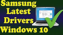 How to Update Drivers for Samsung Windows 10