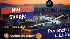 Noćno Letenje ka Slatkom Cilju: Avantura do Skoplja u FSReborn Paiper P46T Meridian | MSFS2020 |