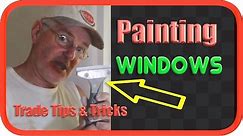 Easily Clean Paint off Window Glass | No Masking Tape | Tips & Tricks
