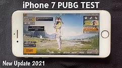 iPhone 7 PUBG Test 2021 | Graphics & Performance Overview