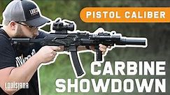 Pistol Caliber Carbine Showdown