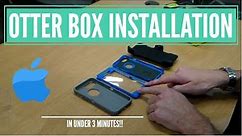 iPhoneSE 2 UPDATED: Installing an Otter Box Defender Case | HOW TO OPEN THE CASING!