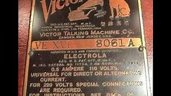 Intoducing My New 1916 VE-XVI Electrola Victor Electric Phonograph