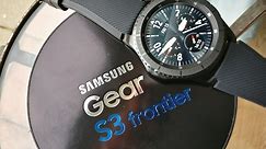 Samsung Gear S3 Frontier iOS Set Up - Quick look!