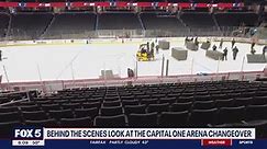 A behind-the-scenes look at the Capital One Arena changeover