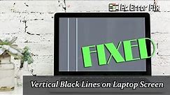 FIXED: Vertical Black Lines on Laptop Screen | Working Tutorial | PC Error Fix