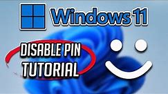 How to Remove Windows 11 Hello PIN [Tutorial]